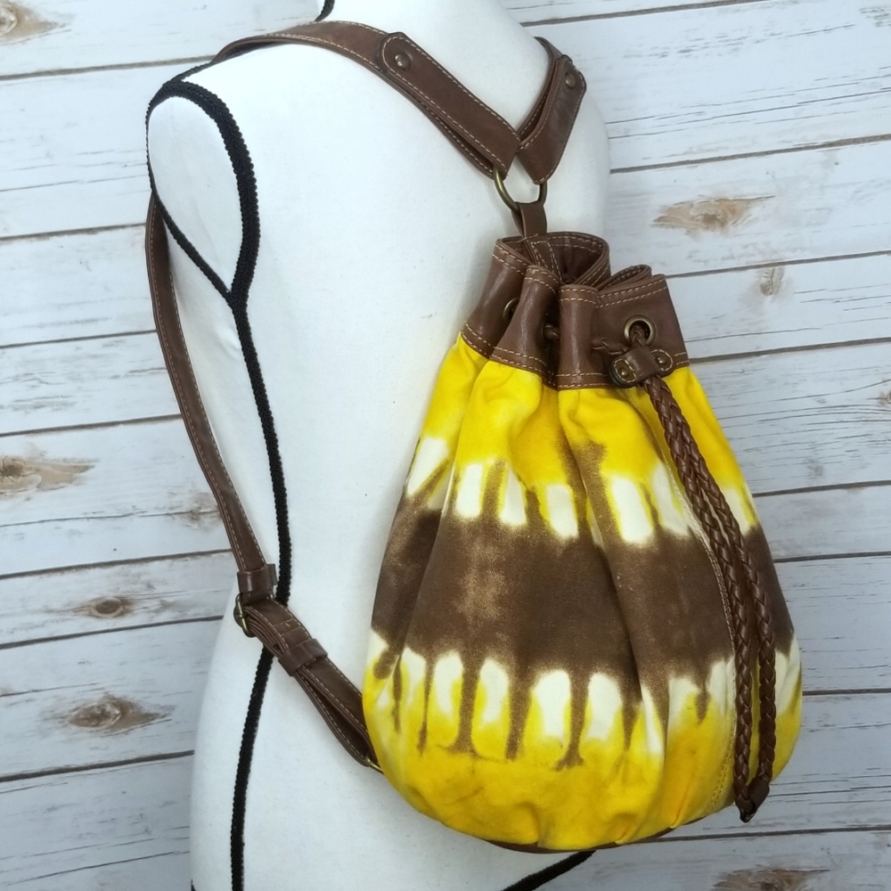 Axcess by Liz Claiborne Company Canvas Drawstring Backpack